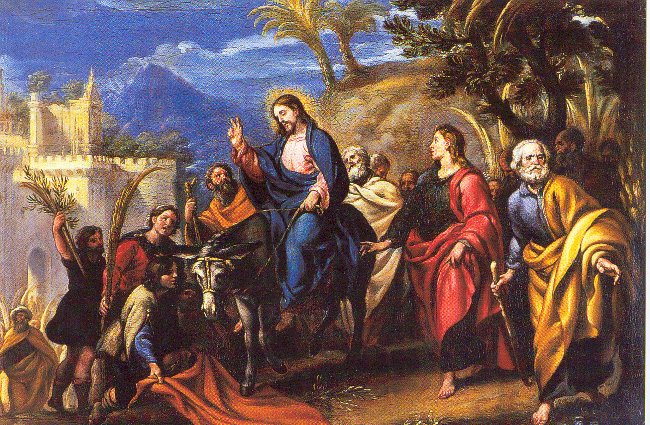 Fotolibro "entrada de Jesús en Jerusalén".